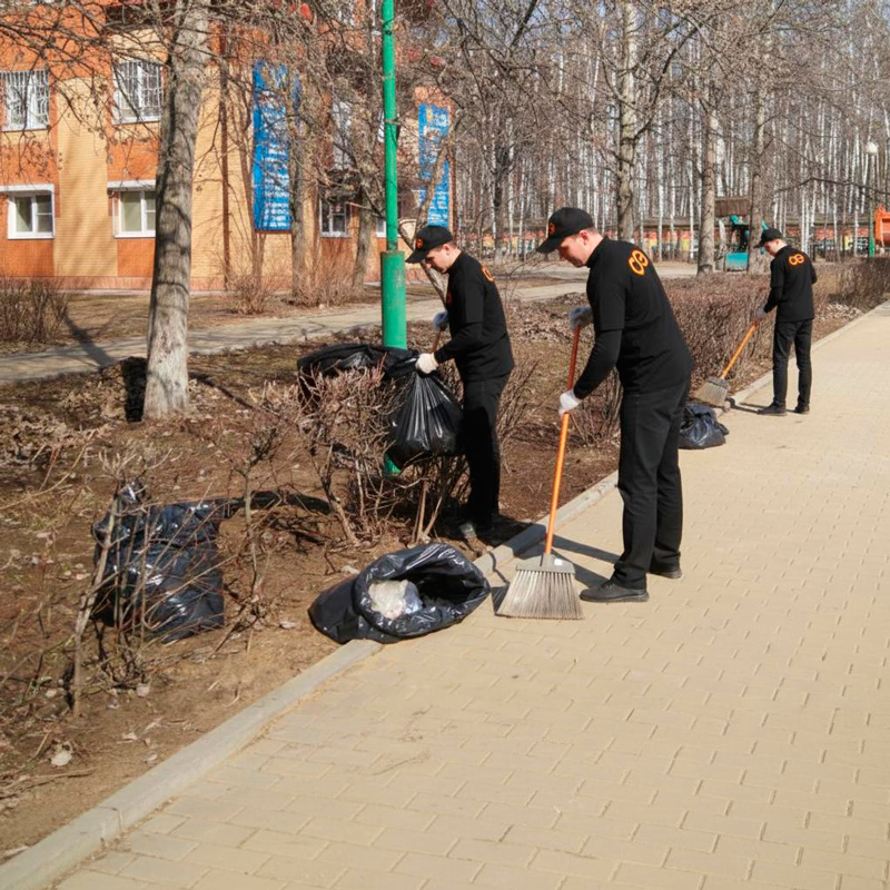 Уборка территории  в Усмани