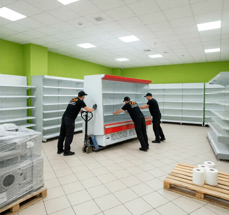 Переезд магазина в Усмани